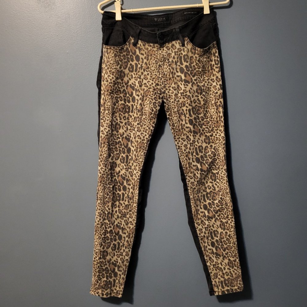 Leopard Guess Jeans (size 28)